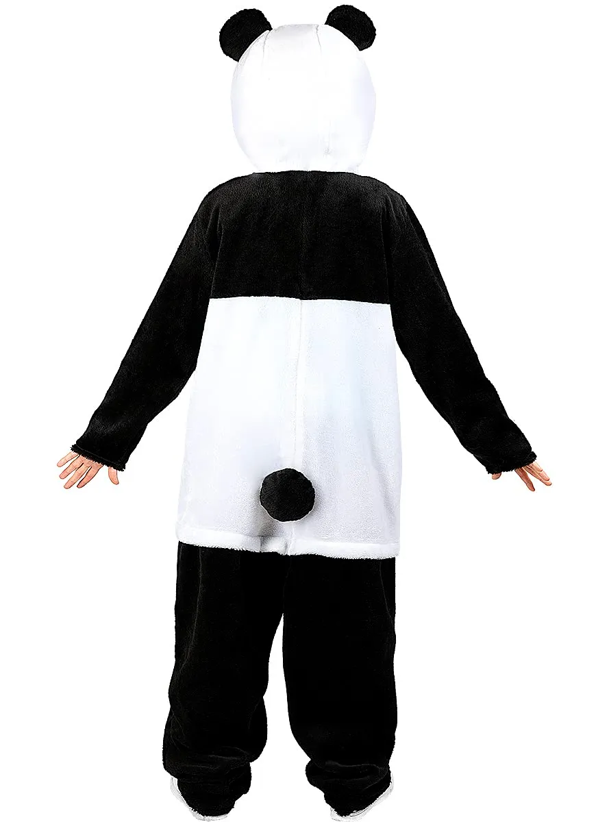 Funidelia Panda Costume Adulto L-XL Bianco Nero
