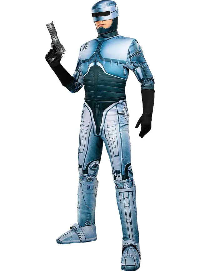 Funidelia Robocop costume uomo grigio L-XL
