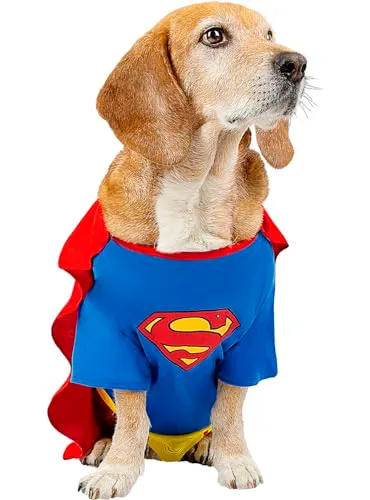 Funidelia Superman costume cane taglia S blu ufficiale