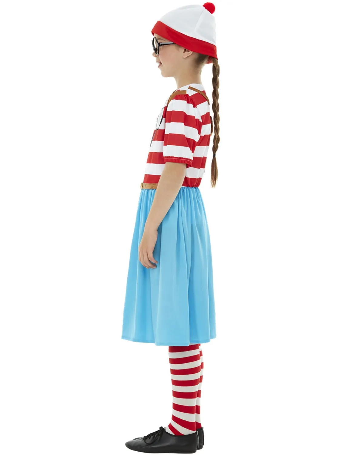 Smiffys Wenda costume bambina 4-6 anni con accessori