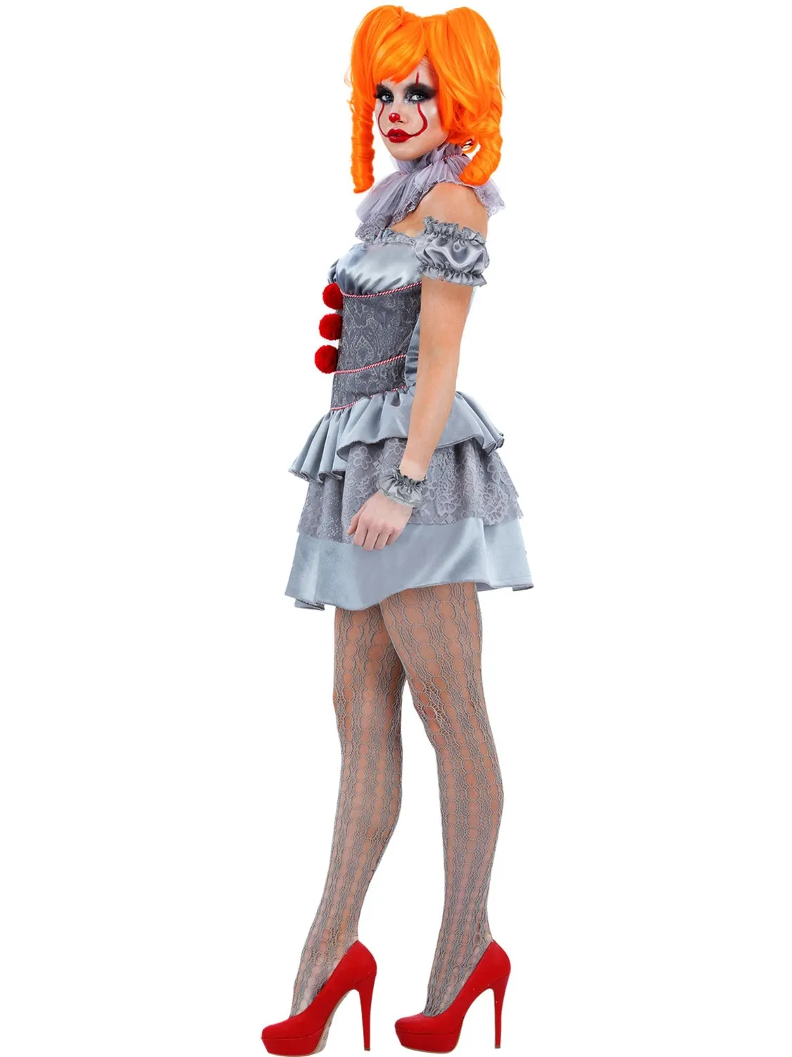 Smiffys IT Pennywise vestito donna S clown horror