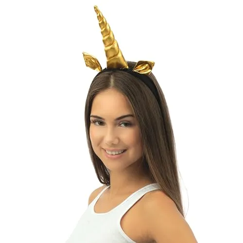 P'tit Clown cerchietto unicorno argento arcobaleno