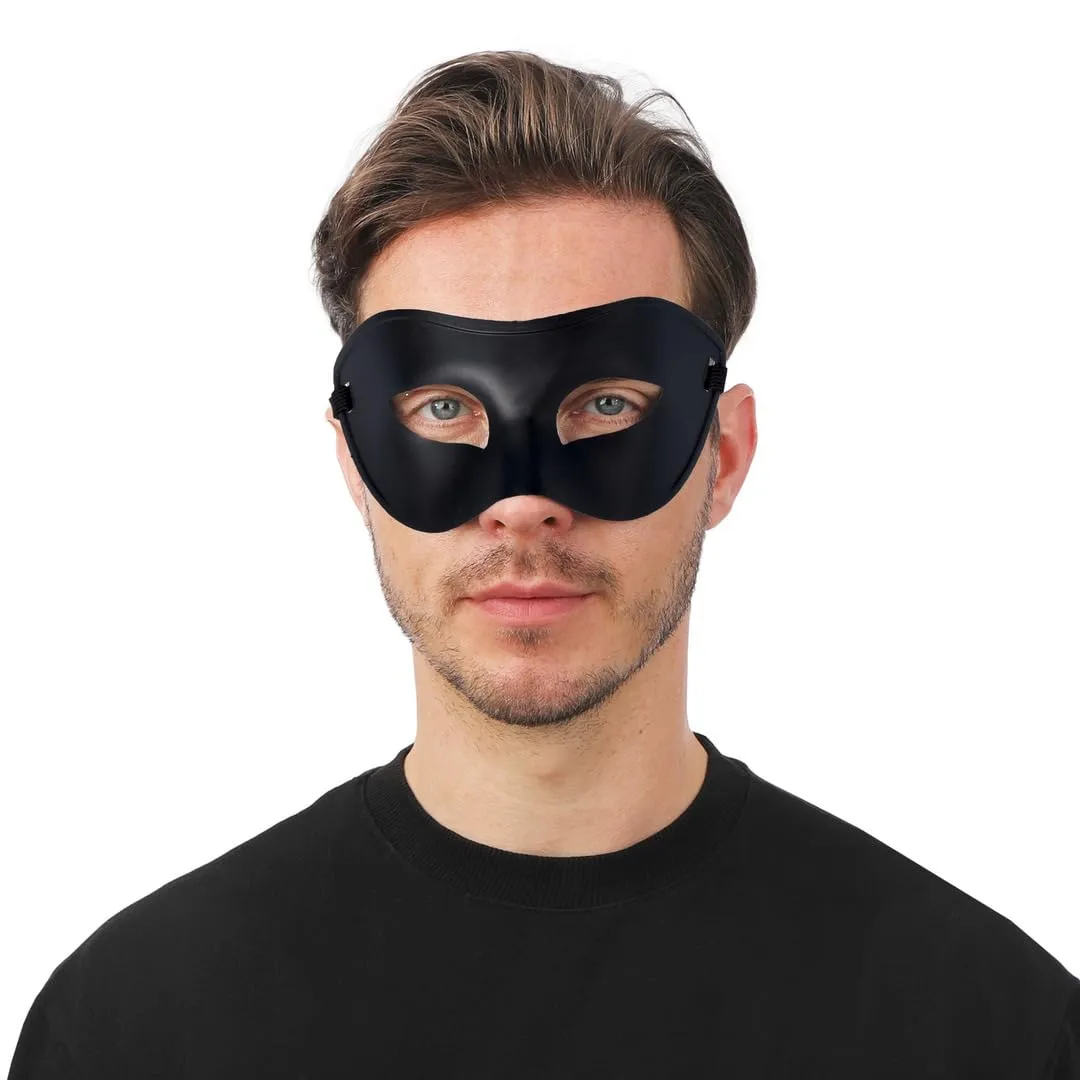 P'tit Clown 23385 maschera viso rotto oro adulto