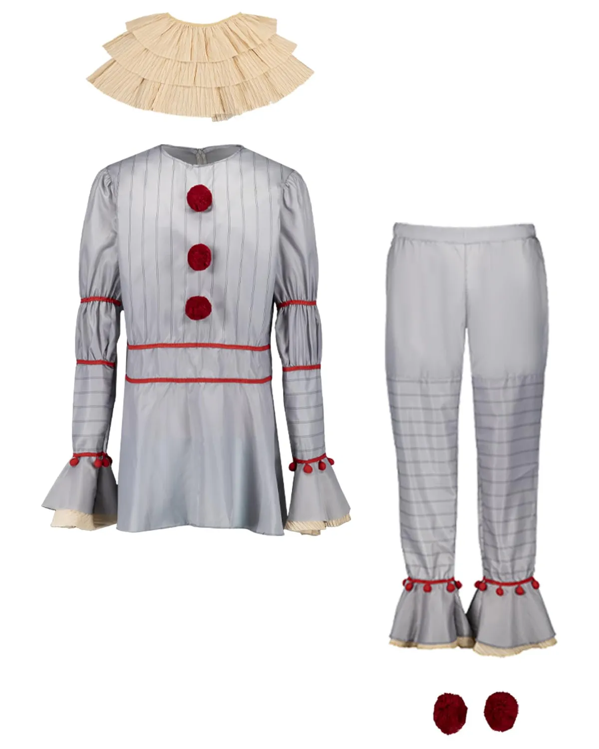 Funidelia Pennywise IT Costume Uomo S Senza Accessori