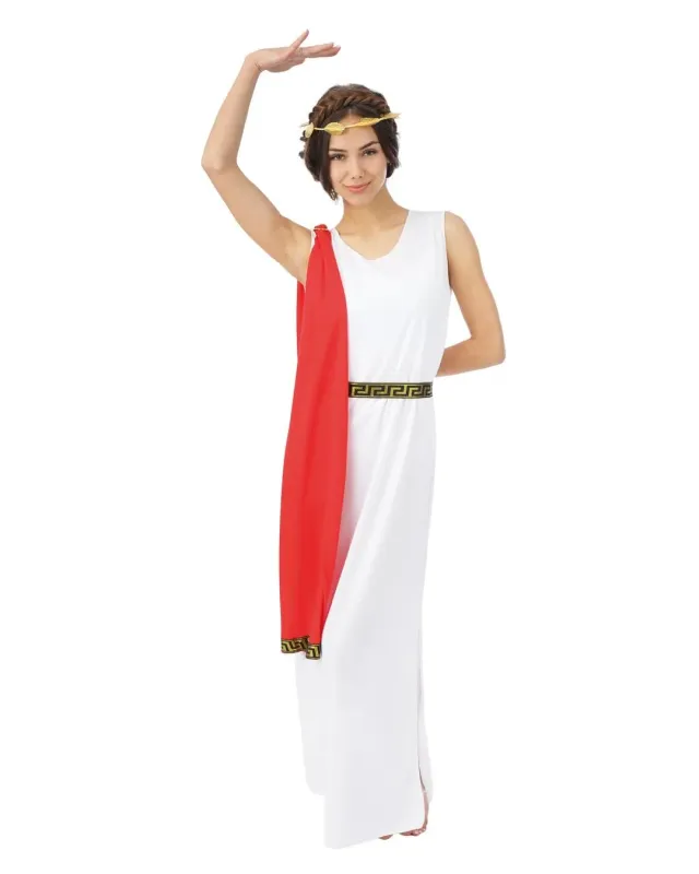 P'tit Clown Romana costume donna bianco L-XL storico