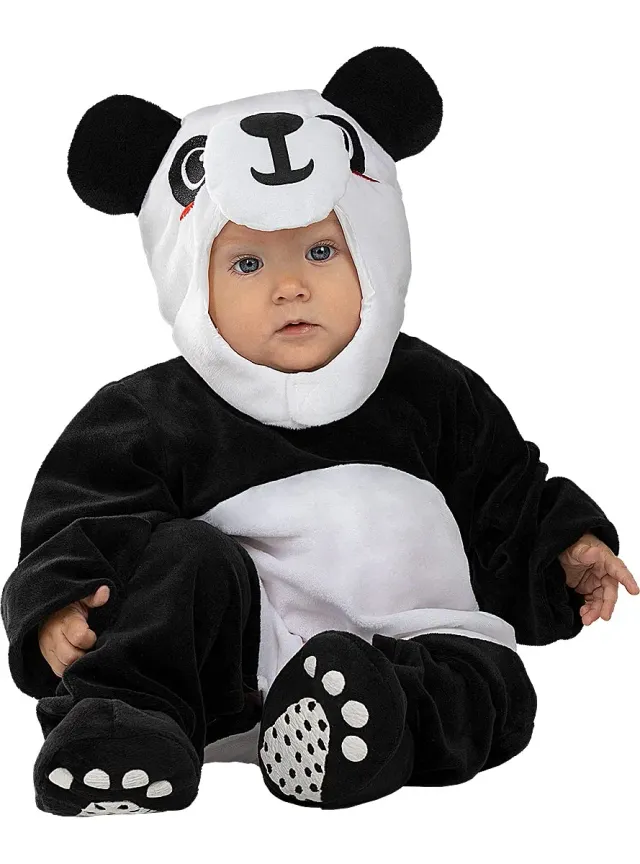 Funidelia Panda Costume Bebè 12-24 Mesi animale