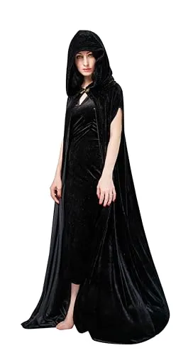 P'tit Clown 44430 Mantello Nero Adulto Halloween