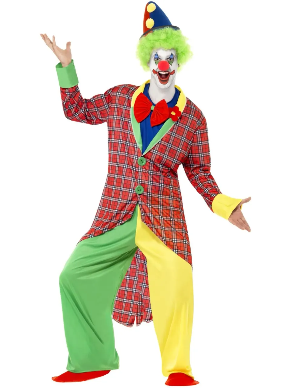 Smiffys La Circus Deluxe Clown Costume Uomo M