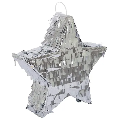 P'tit Clown 23194 pinata stella argento 36 cm da riempire