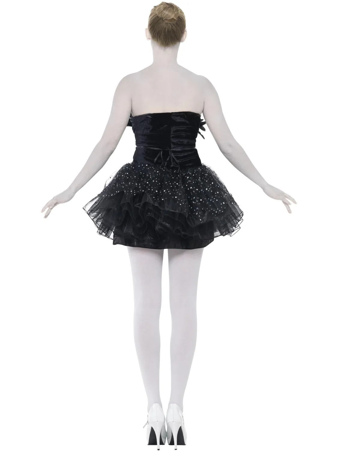 Smiffys Gothic Swan costume cigno nero donna con tutu