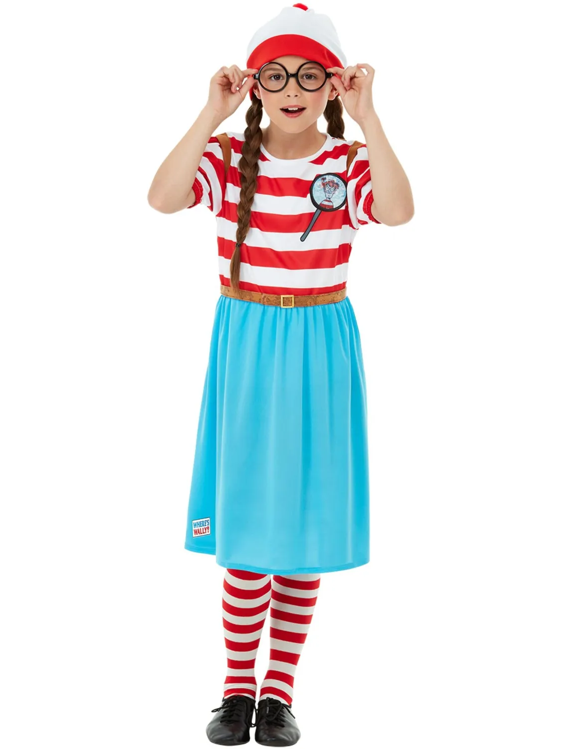 Smiffys Wenda costume bambina 4-6 anni con accessori