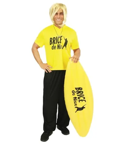 P'tit Clown Brice de Nice Tavola Surf Gonfiabile Gialla 115 cm