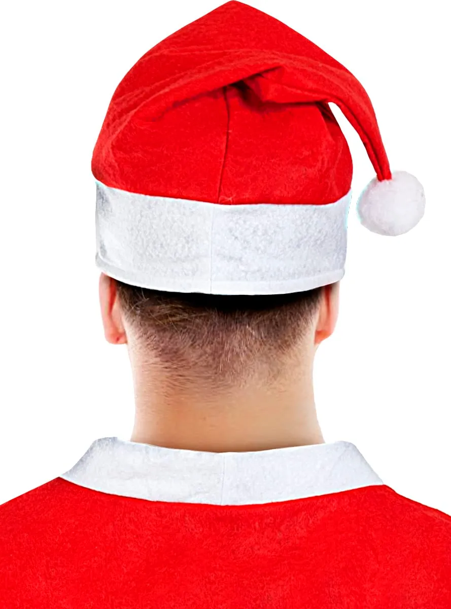 Funidelia Berretto Babbo Natale rosso adulto
