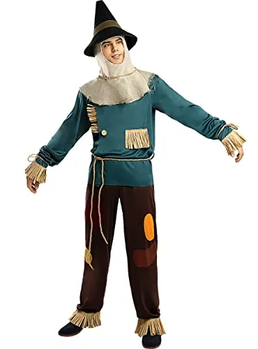 Funidelia Mago di Oz Spaventapasseri costume uomo marrone