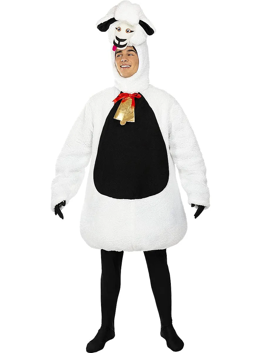 Funidelia Pecora costume adulto M-L bianco per Carnevale
