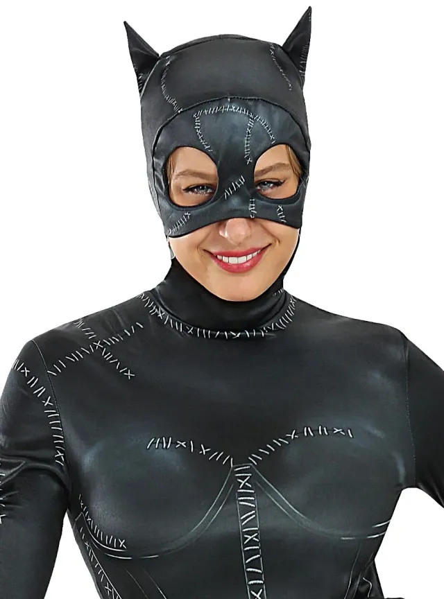 Funidelia Catwoman DC Comics maschera donna nera