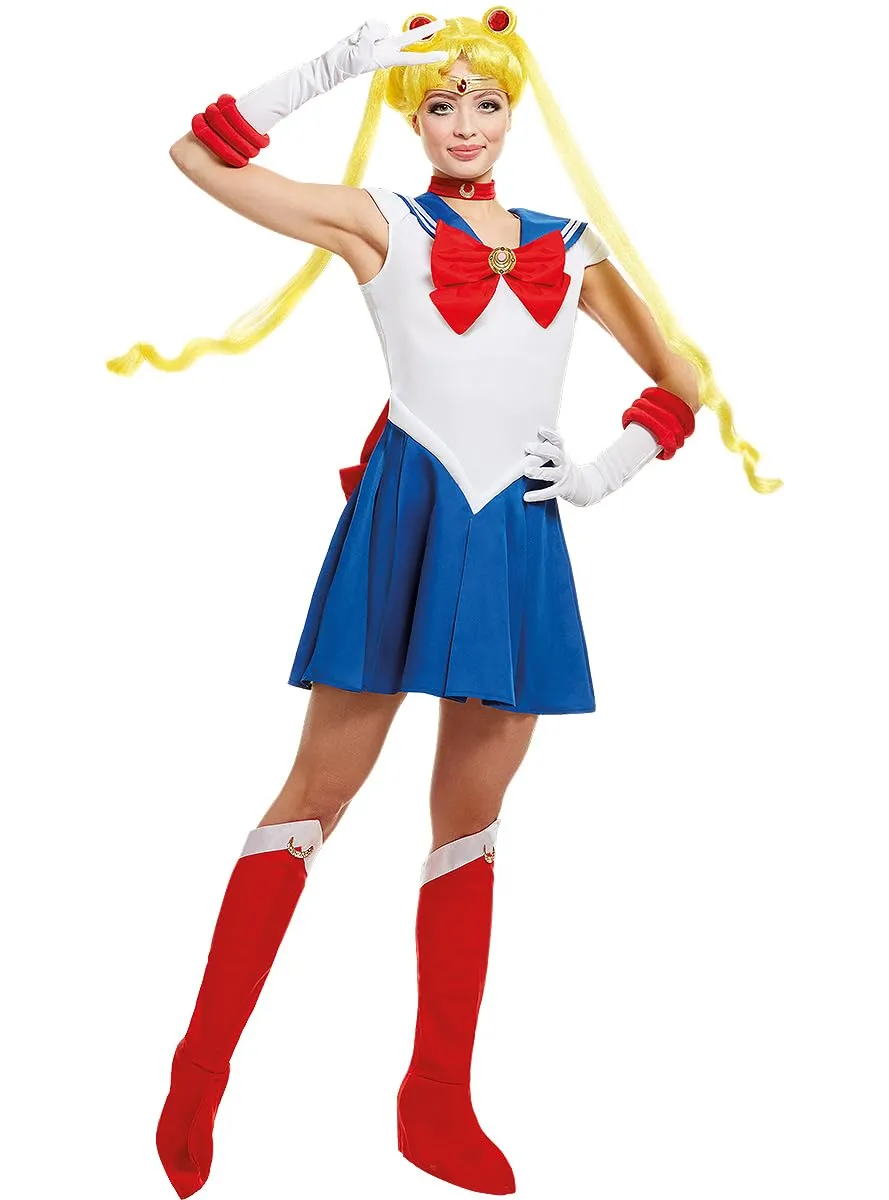Funidelia Sailor Moon Luna parrucca gialla donna