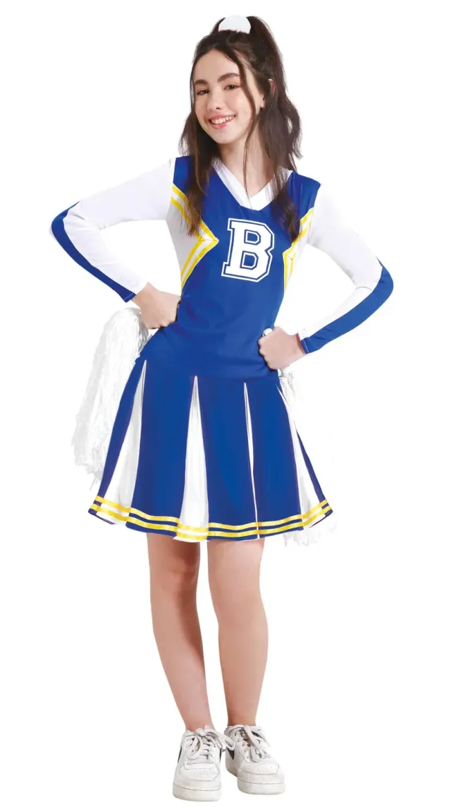 Fiestas Guirca Pon Pon Riverdale costume ragazza adolescente