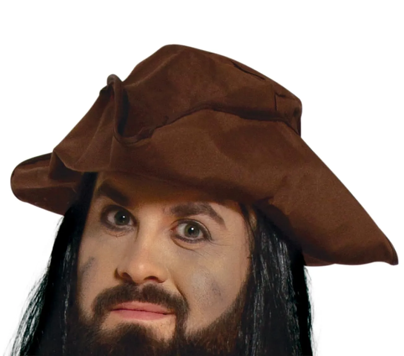 Fiestas Guirca Pirata Capitano costume 14-16 anni marrone