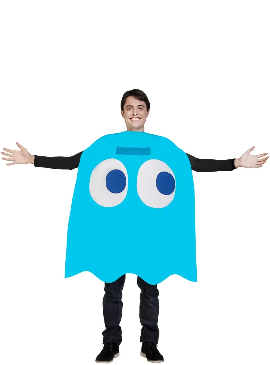 Funidelia Inky Pac-Man costume fantasma azzurro taglia unica
