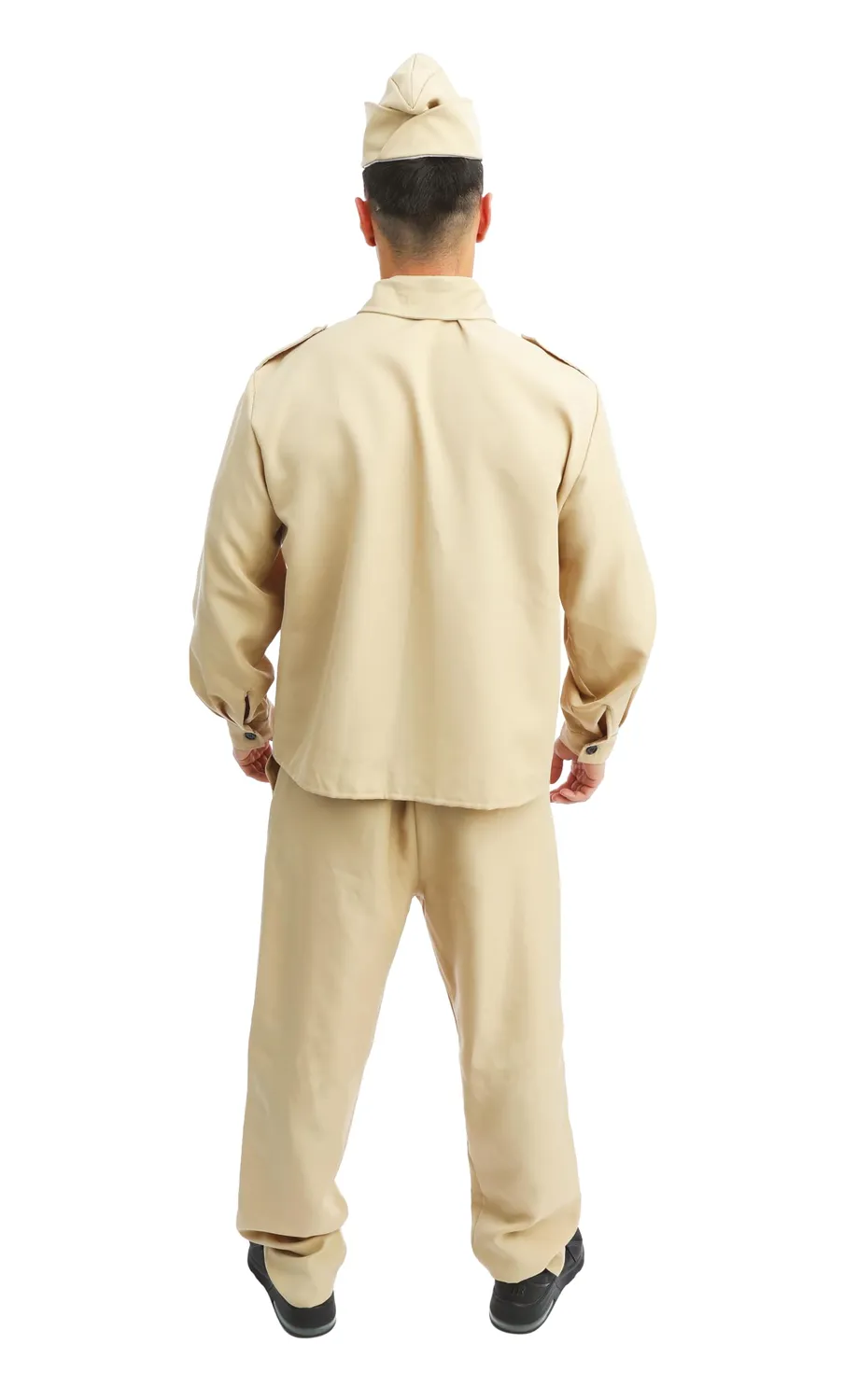 P'tit Clown costume soldato americano uomo L/XL completo