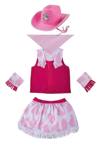 P'tit Clown Set Travestimento Costume Bambina Taglia Unica