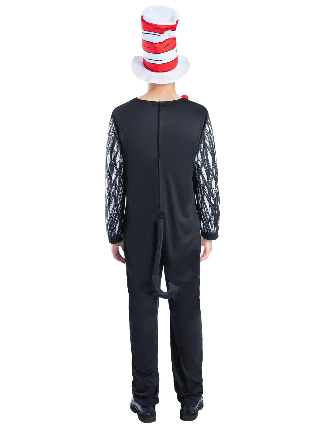 Smiffys Cat in the Hat costume adulto tuta e cappello