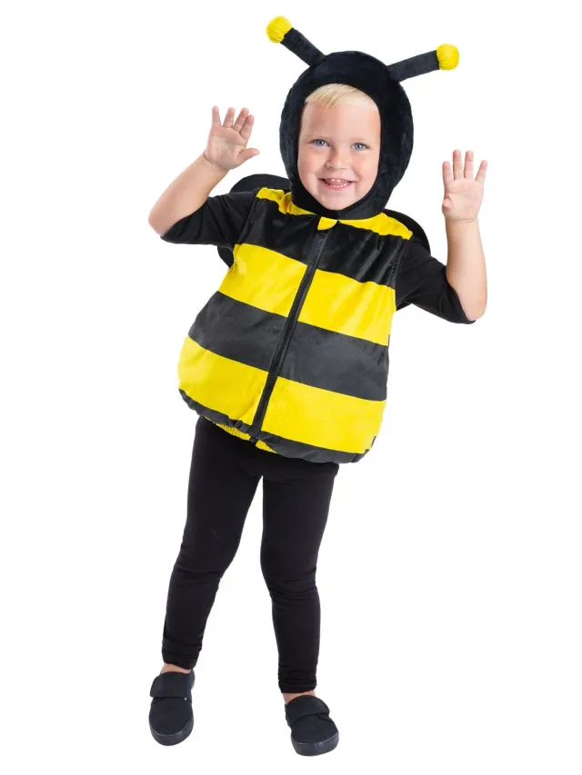 Smiffys Bumblebee Costume ape bimbi giallo