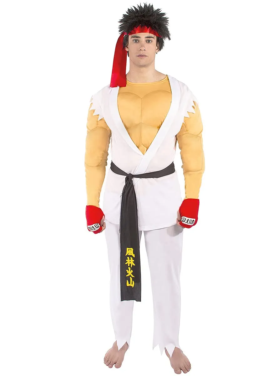 Funidelia Street Fighter Ryu costume uomo bianco ufficiale