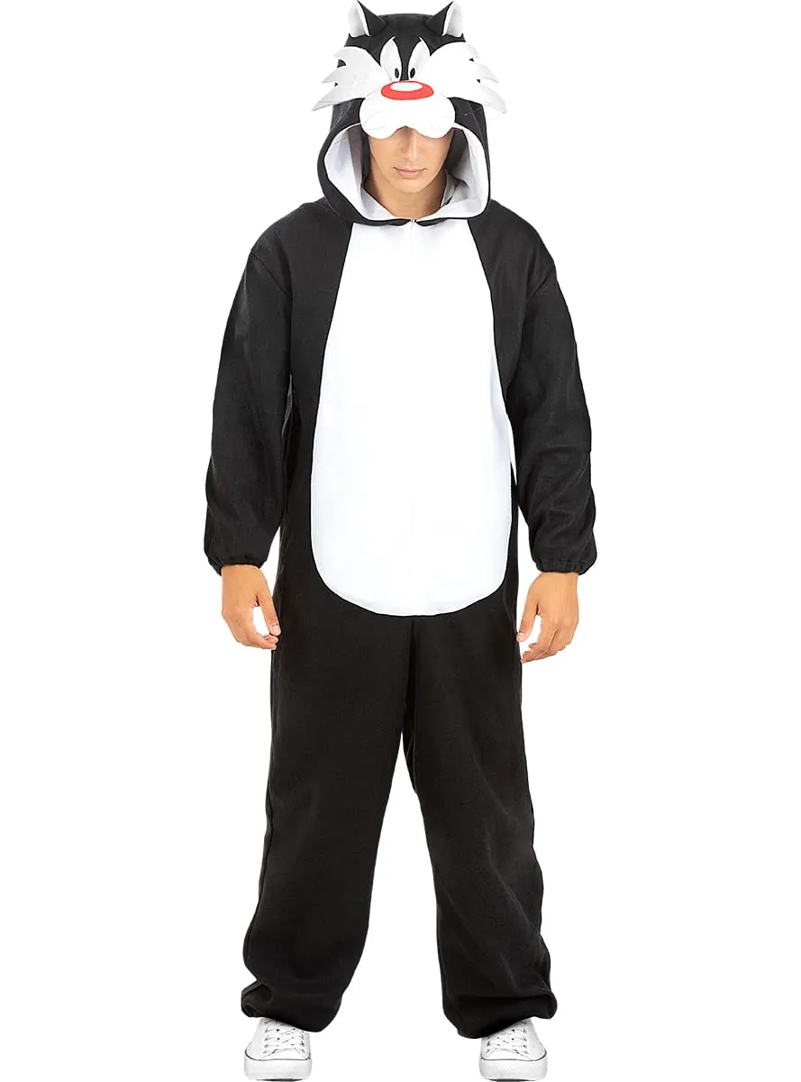 Funidelia Space Jam Silvestro Costume Nero S-M Adulto