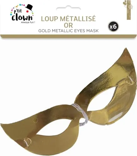 P'tit Clown 33181 accessorio costume oro