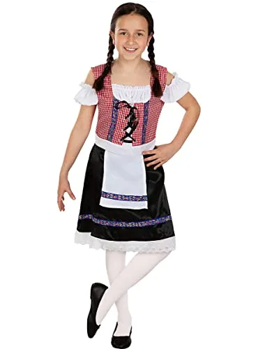 Funidelia Oktoberfest costume bambina 3-4 anni verde