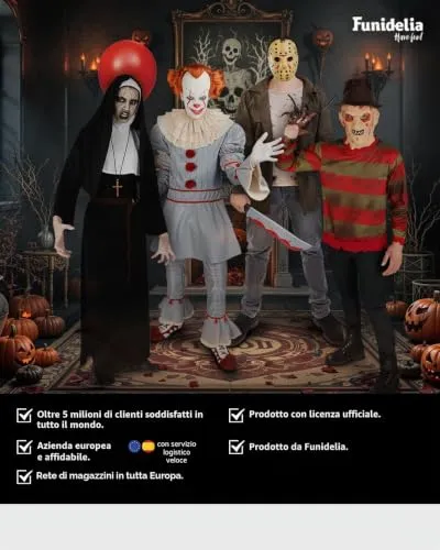 Funidelia Maschera Jason Venerdì 13 Horror Adulto