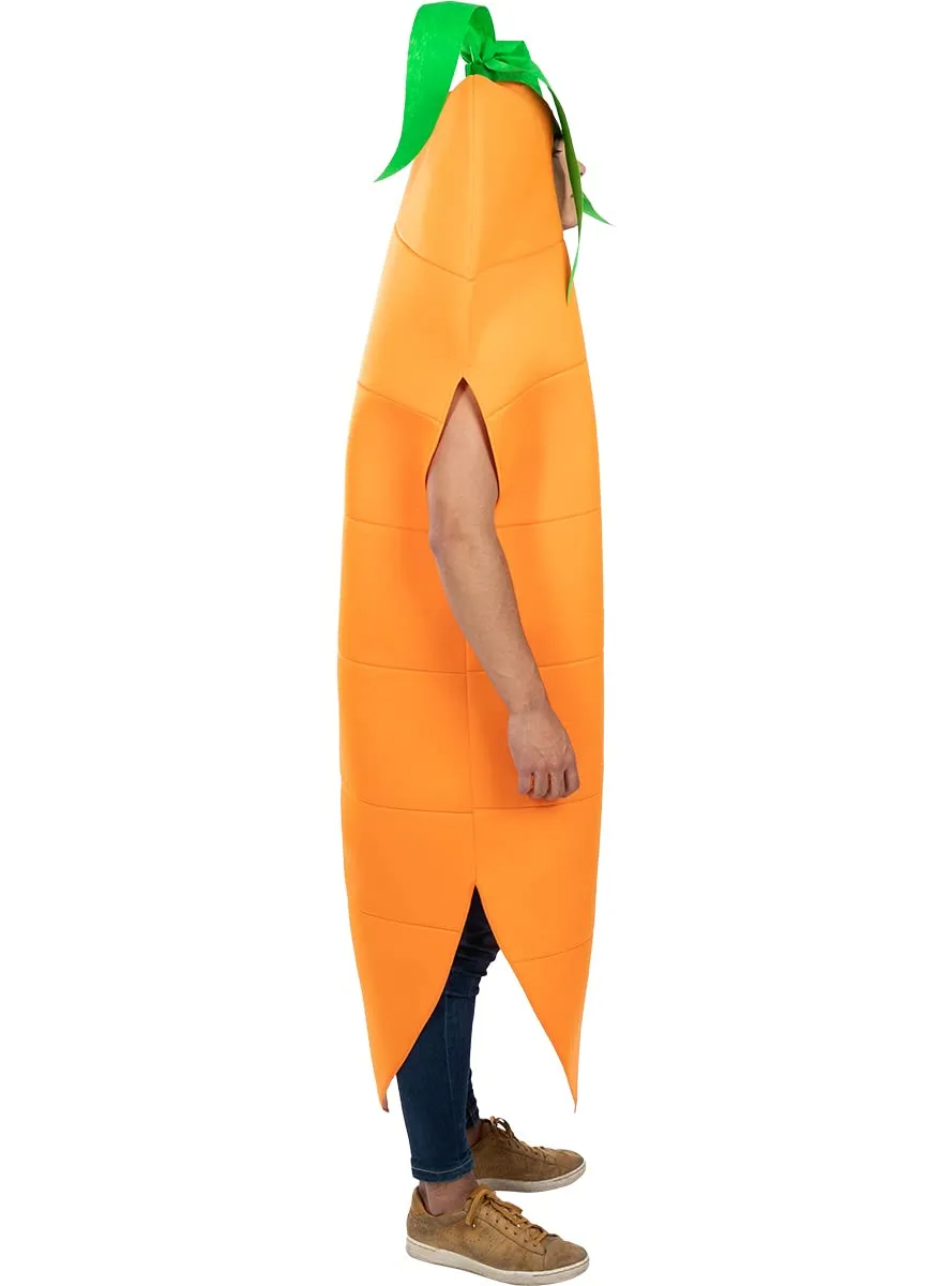 Funidelia Carota costume adulto taglia unica arancione