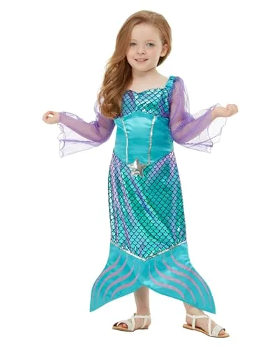 Funidelia Sirena costume bambina 3-4 anni con abito