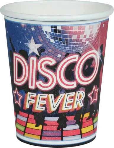 Fiestas Guirca Disco Star bicchieri 6x240 ml multicolore