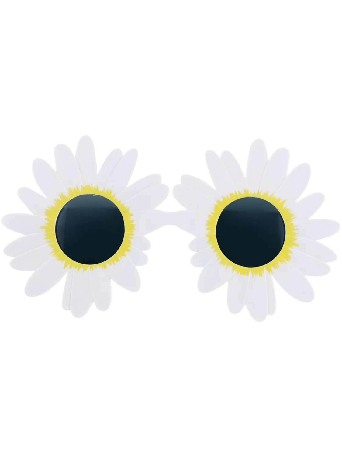 Smiffys Daisy Hippie Occhiali Bianchi Margherita