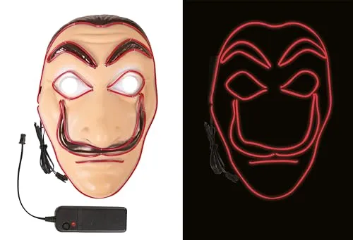 P'tit Clown Re54061 maschera LED Dalì luminosa