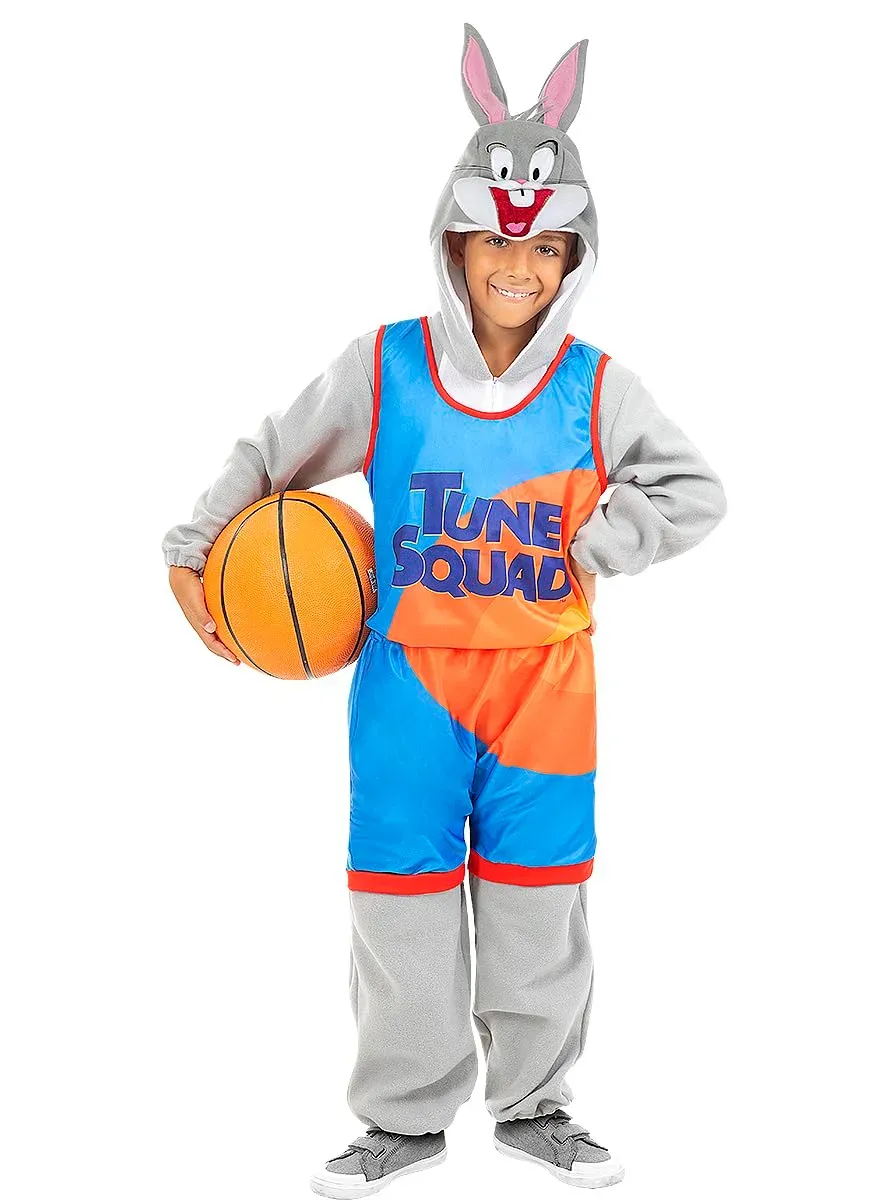 Funidelia Bugs Bunny Space Jam costume bambino 5-6 anni