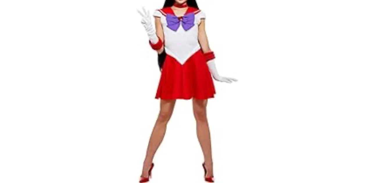 Funidelia Sailor Moon Marte costume donna L rosso ufficiale