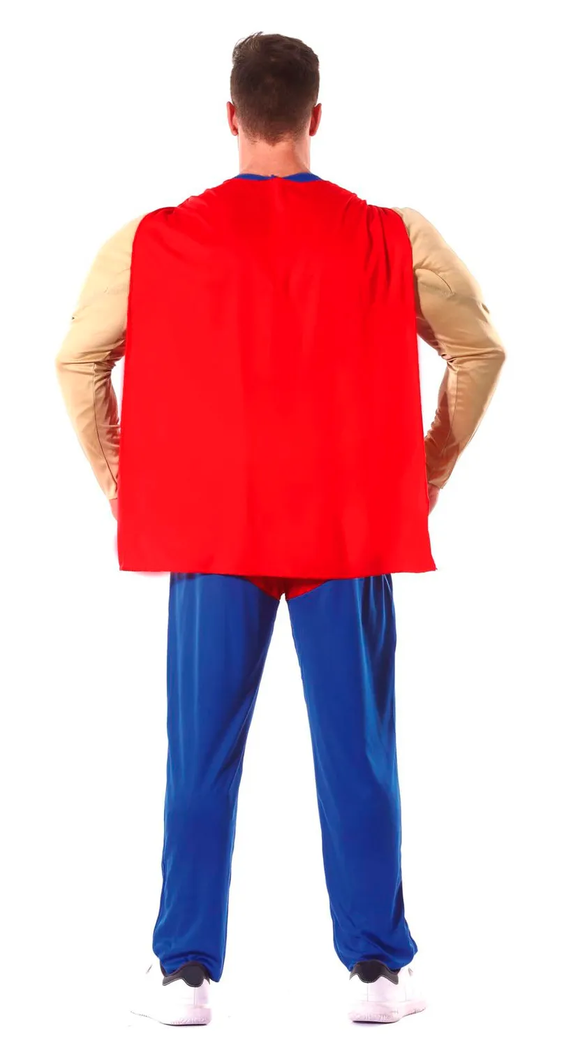 Fiestas Guirca Supereroe Birra costume uomo L 52-54