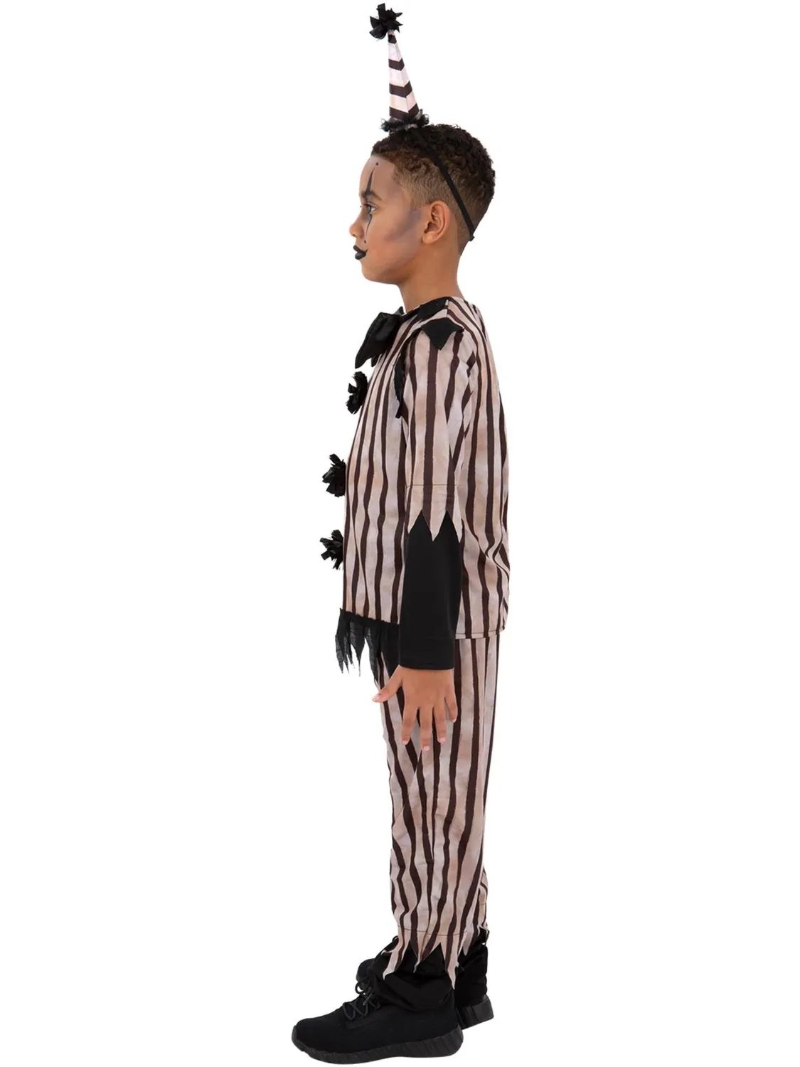 Smiffys Dark Vintage Clown costume bambino horror 4-12 anni