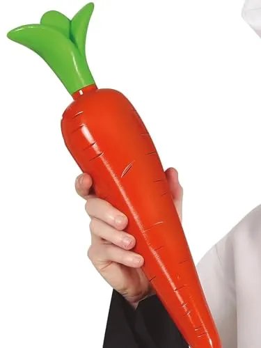Guirca Carota Gigante accessorio 42 cm arancione