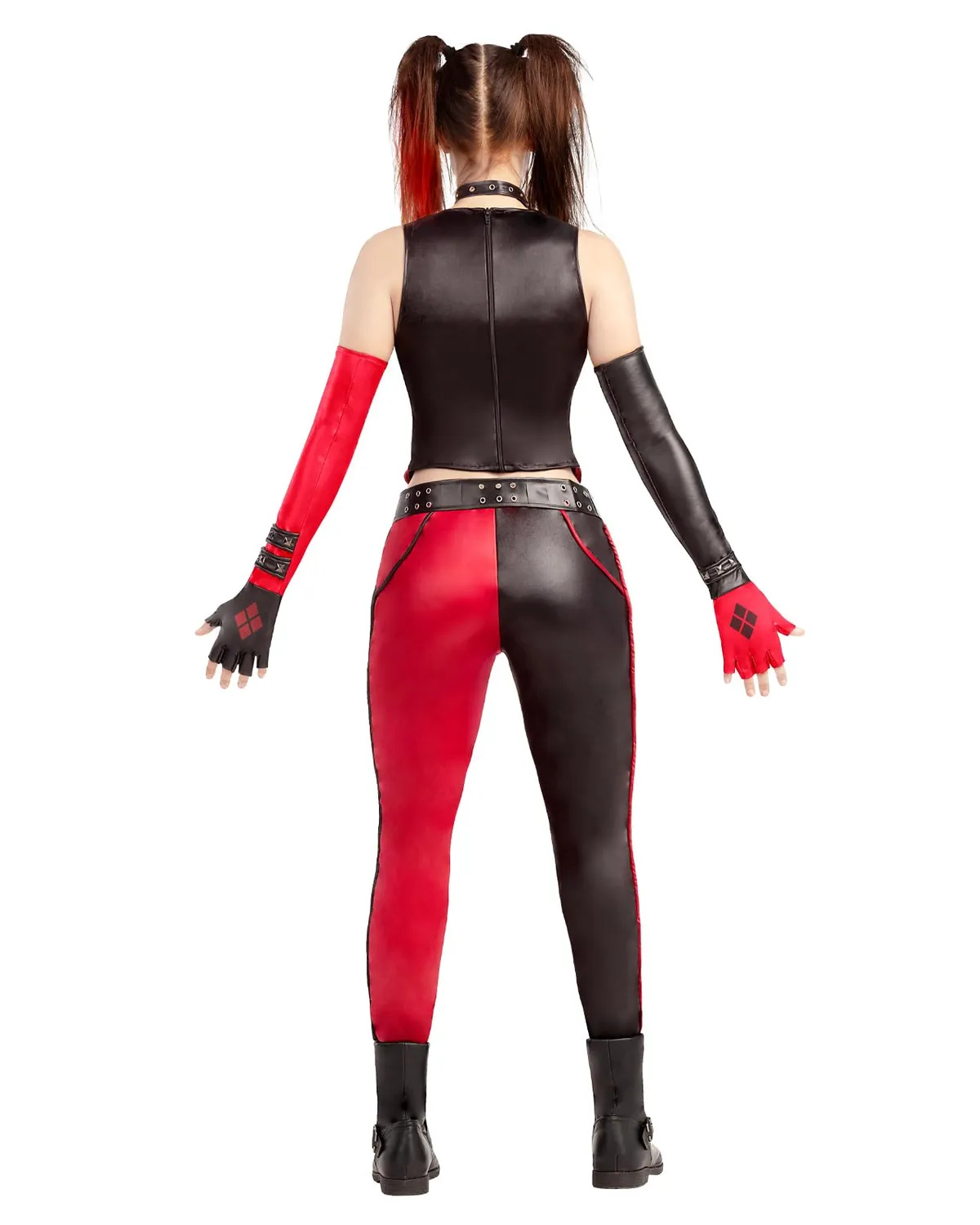 Funidelia Harley Quinn Arkham City costume donna M