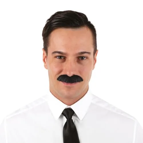 P'tit Clown Baffi Dupont accessorio costume neri adesivi
