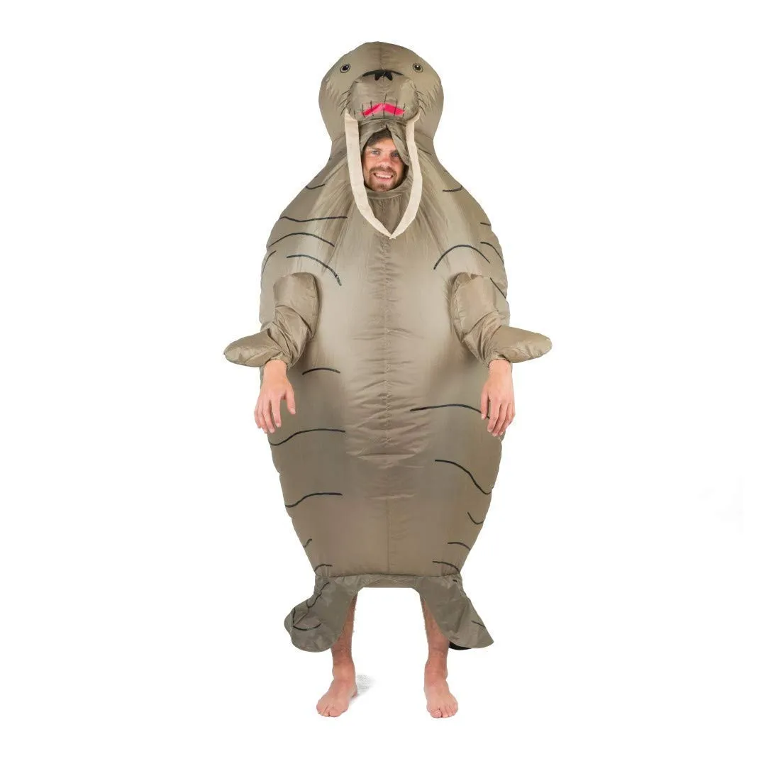 Bodysocks Tricheco Costume Gonfiabile Adulti con Ventola