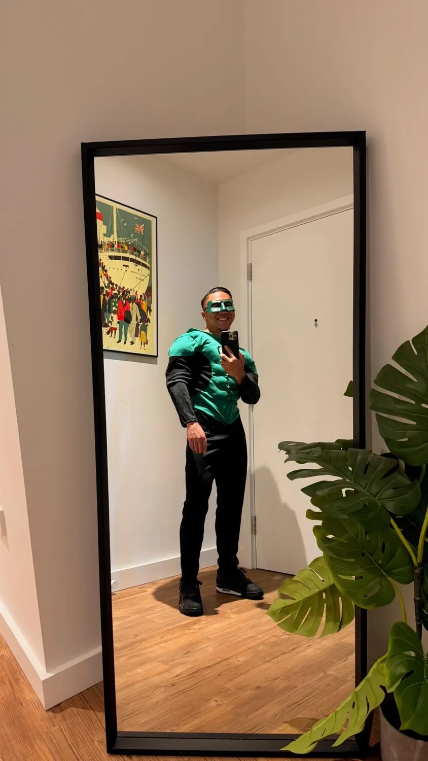 Funidelia Lanterna Verde uomo costume taglia XL verde