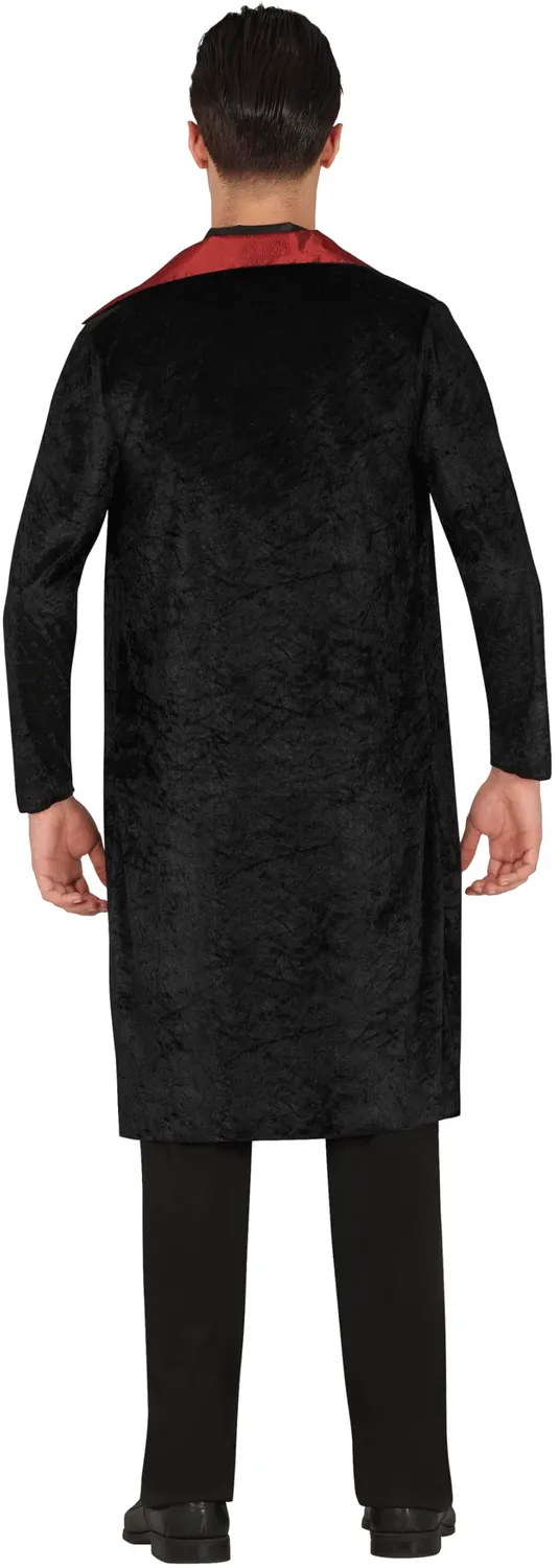 Fiestas Guirca Vampiro costume uomo L 52-54 nero granata