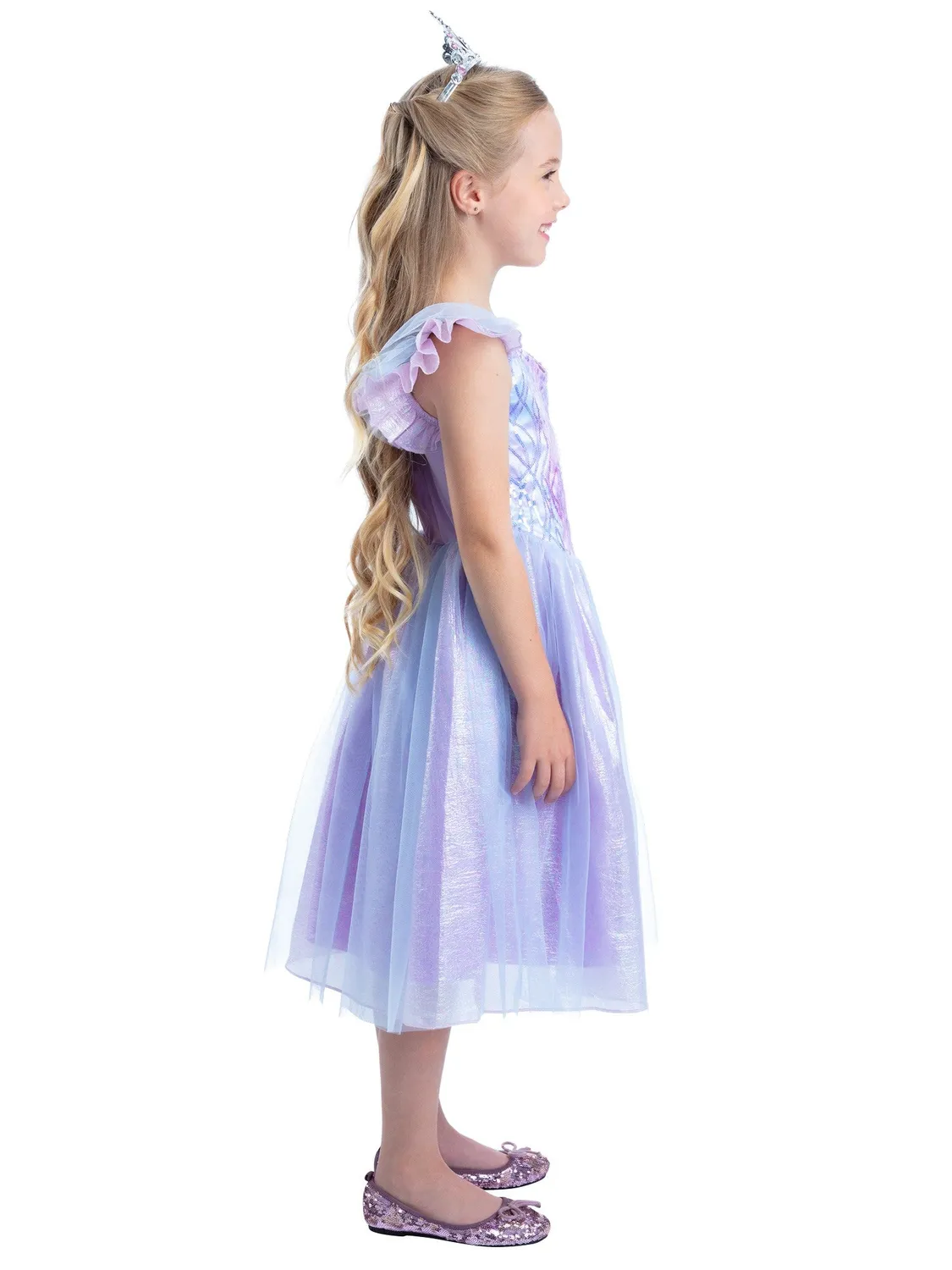 Smiffys Fairy Princess costume bambina M lilla 7-9 anni