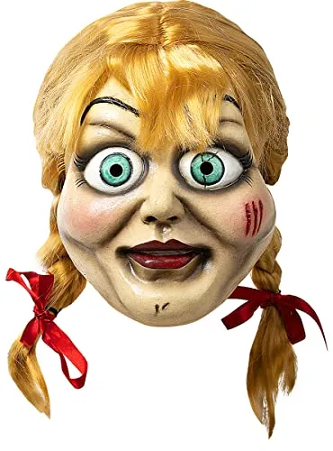 Funidelia Annabelle Maschera deluxe bianca adulto horror